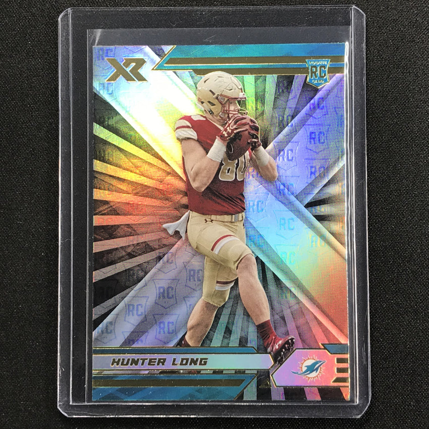 2021 XR HUNTER LONG Rookie Base #159