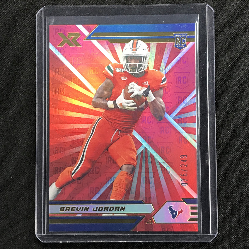 2021 Xr Brevin Jordan Rookie Red 76/249