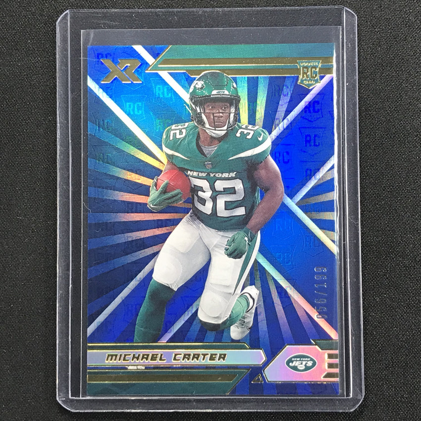2021 Xr Michael Carter Rookie Blue 56/199