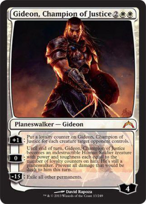 Gideon, Champion of Justice - Gatecrash-Cherry Collectables