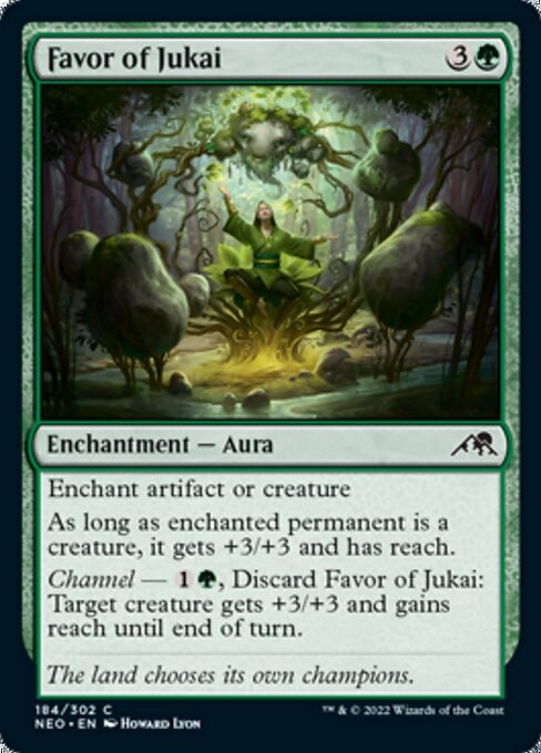 Favor of Jukai 184/302 -  Kamigawa Neon Dynasty CONNN