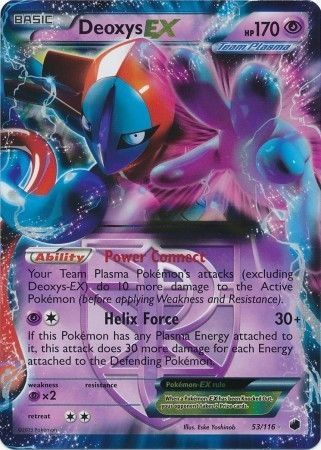 Deoxys EX - 53/116 - Ultra Rare-Cherry Collectables