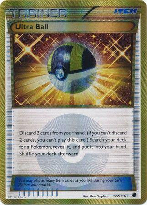 Ultra Ball - 122/116 - Ultra Rare-Cherry Collectables