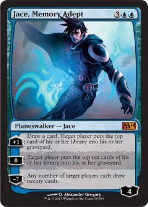 Jace, Memory Adept - Core Set 2014-Cherry Collectables