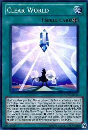Clear World - LCGX-EN217 - Super Rare Unlimited
