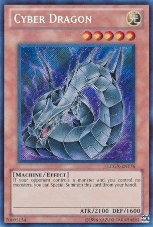 Cyber Dragon - LCGX-EN176 - Secret Rare Unlimited