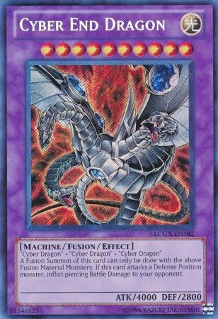 Cyber End Dragon - LCGX-EN182 - Secret Rare Unlimited