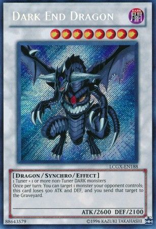 Dark End Dragon - LCGX-EN188 - Secret Rare Unlimited