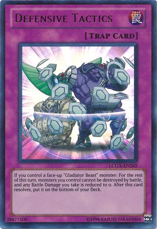 Defensive Tactics - LCGX-EN265 - Ultra Rare Unlimited