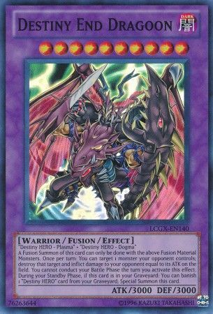 Destiny End Dragoon - LCGX-EN140 - Super Rare Unlimited