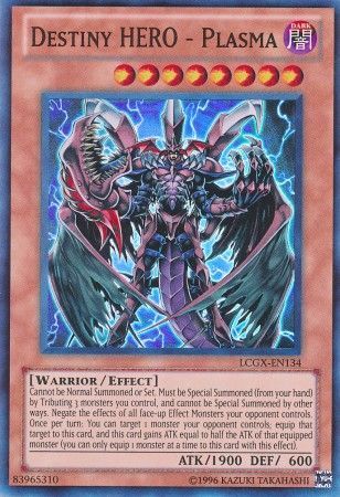Destiny Hero - Plasma - LCGX-EN134 - Super Rare Unlimited