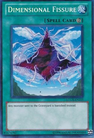 Dimensional Fissure - LCGX-EN215 - Secret Rare Unlimited