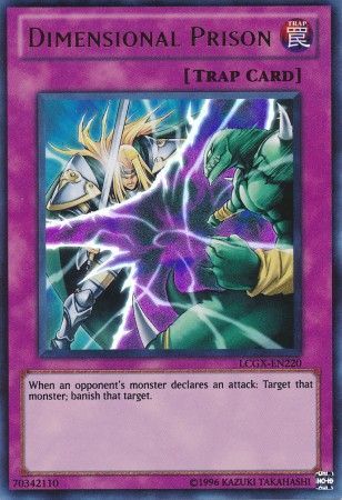 Dimensional Prison - LCGX-EN220 - Ultra Rare Unlimited