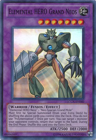 Elemental Hero Grand Neos - LCGX-EN060 - Super Rare Unlimited