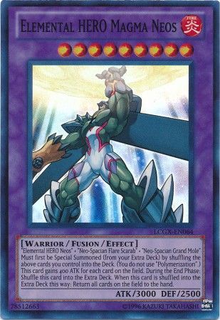 Elemental Hero Magma Neos - LCGX-EN064 - Super Rare Unlimited