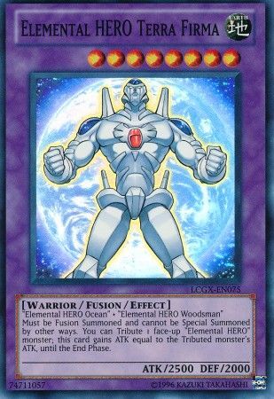 Elemental Hero Terra Firma - LCGX-EN075 - Super Rare Unlimited