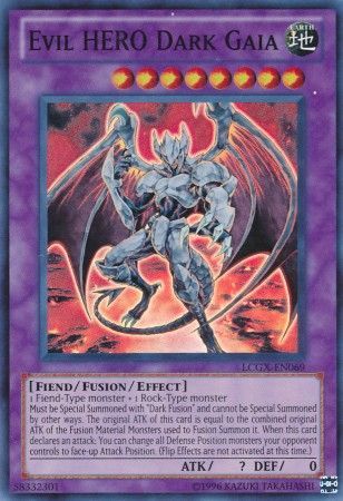 Evil Hero Dark Gaia - LCGX-EN069 - Super Rare Unlimited