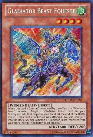 Gladiator Beast Equeste - LCGX-EN251 - Secret Rare Unlimited