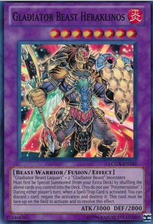 Gladiator Beast Heraklinos - LCGX-EN253 - Super Rare Unlimited