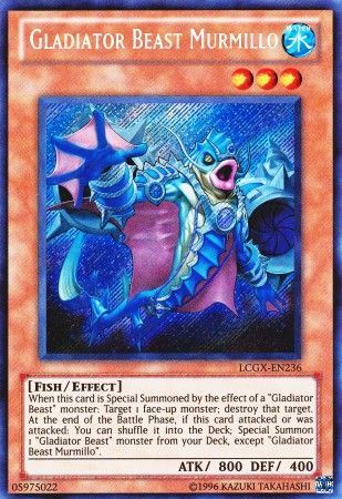 Gladiator Beast Murmillo - LCGX-EN236 - Secret Rare Unlimited