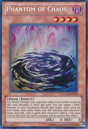 Phantom of Chaos - LCGX-EN193 - Secret Rare Unlimited