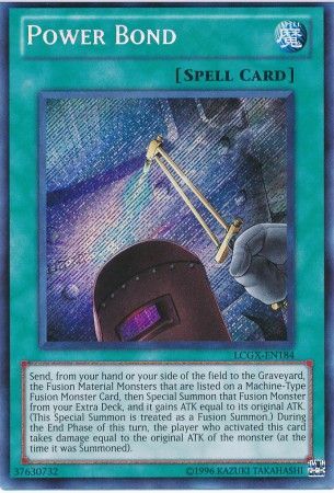 Power Bond - LCGX-EN184 - Secret Rare Unlimited