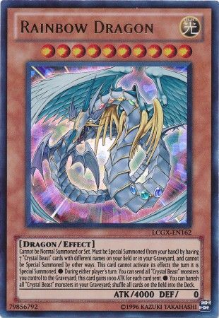 Rainbow Dragon - LCGX-EN162 - Ultra Rare Unlimited
