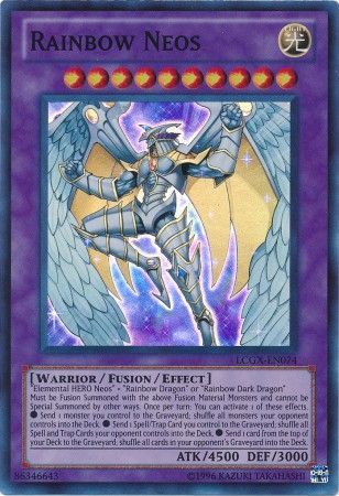 Rainbow Neos - LCGX-EN074 - Super Rare Unlimited