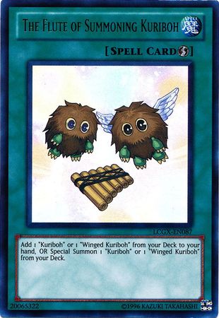 The Flute of Summoning Kuriboh - LCGX-EN087 - Ultra Rare Unlimited