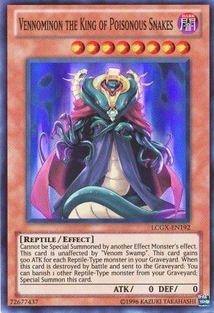 Vennominon the King of Poisonous Snakes - LCGX-EN192 - Super Rare Unlimited
