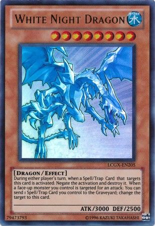 White Night Dragon - LCGX-EN205 - Ultra Rare Unlimited