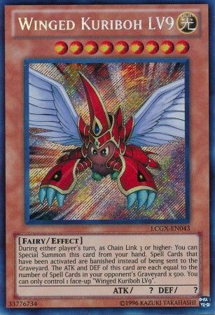 Winged Kuriboh LV9 - LCGX-EN043 - Secret Rare Unlimited