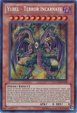 Yubel - Terror Incarnate - LCGX-EN198 - Secret Rare Unlimited