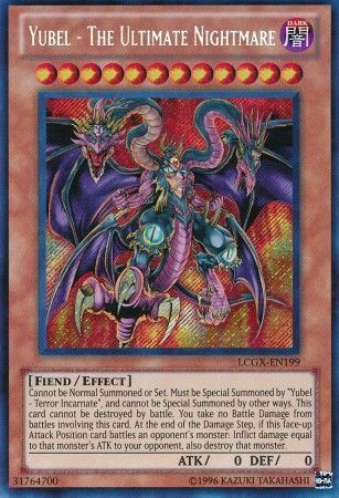 Yubel - The Ultimate Nightmare - LCGX-EN199 - Secret Rare Unlimited
