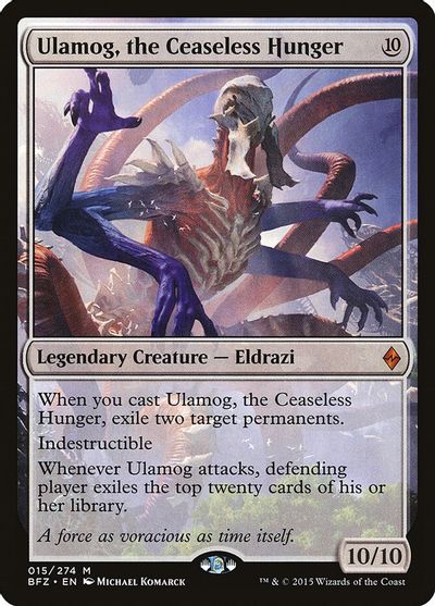 Ulamog Ceaseless Hunger 015/274 - Battle For Zendikar