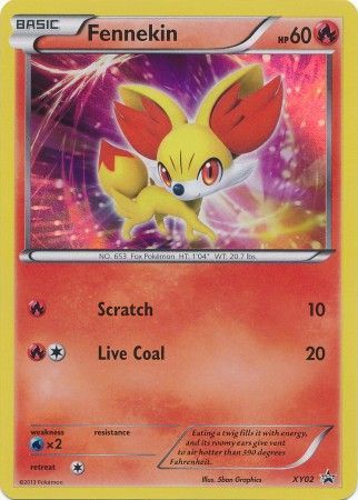 Fennekin - XY02 - X and Y Promo-Cherry Collectables