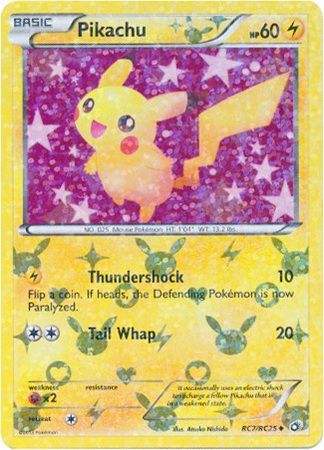 Pikachu - RC7/RC25 - Uncommon Legendary Treasures-Cherry Collectables