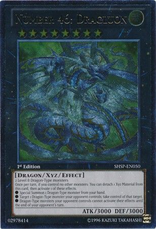 Ultimate Rare - Number 46: Dragluon - SHSP-EN050 1st Edition-Cherry Collectables