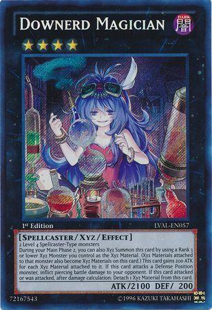 Downerd Magician - LVAL-EN057 - Secret Rare 1st Edition-Cherry Collectables