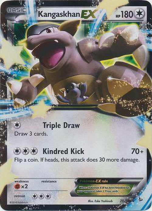 Kangaskhan EX - 78/106 - Ultra Rare - Flashfire-Cherry Collectables