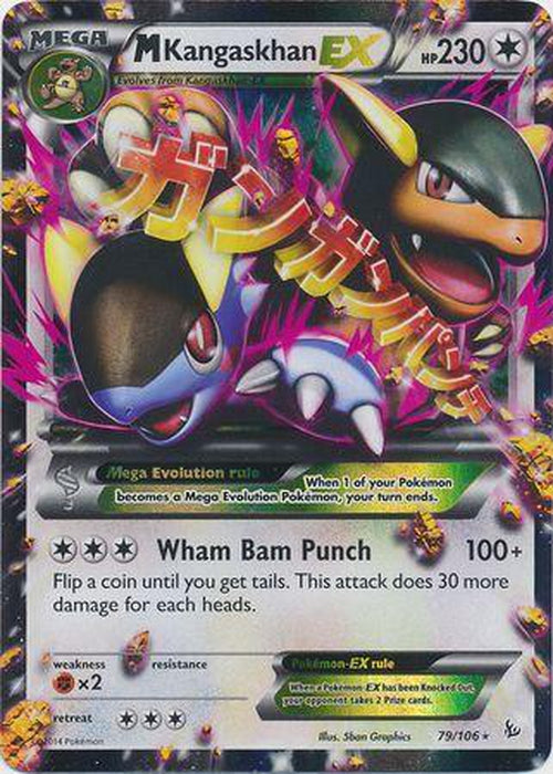 Mega M Kangaskhan EX - 79/106 - Ultra Rare - Flashfire-Cherry Collectables