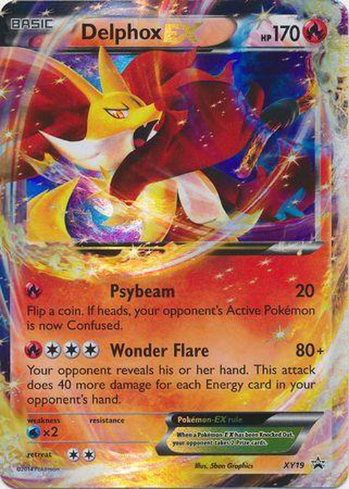 Delphox EX - XY19 - Ultra Rare-Cherry Collectables