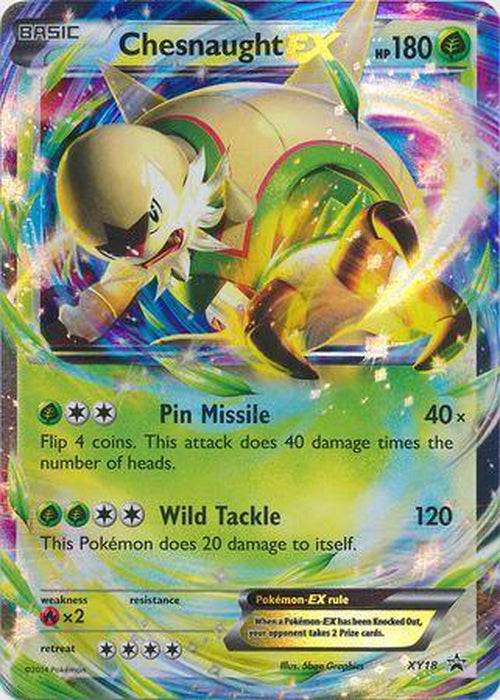 Chesnaught EX - XY18 - Ultra Rare-Cherry Collectables