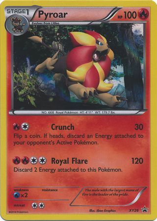 Pyroar - XY26 - Holo Promo-Cherry Collectables