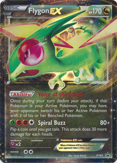 Flygon EX - XY61 - Ultra Rare Promo-Cherry Collectables