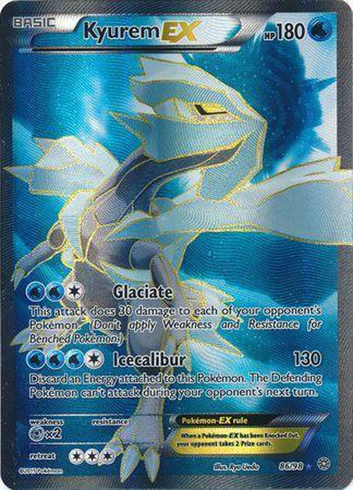 Kyurem EX - 86/98 - Full Art Ultra Rare - Ancient Origins-Cherry Collectables