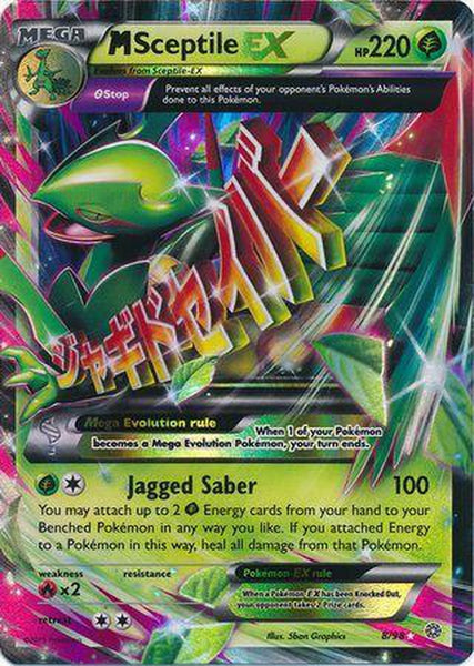 Mega M Sceptile EX 8/98 Ultra Rare Ancient Origins