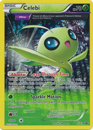 Celebi - Xy93 - Ultra Rare Promo Cherry Collectables Celebi - Xy93 - Ultra Rare Promo Cherry Collectables