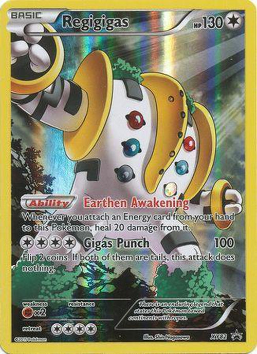 Regigigas - XY82 - Holo Promo-Cherry Collectables