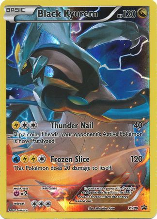 Black Kyurem - XY80 - Full Art Promo-Cherry Collectables